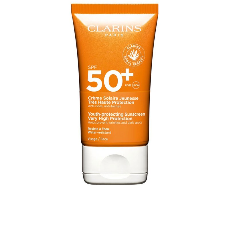 Clarins YOUTH PROTECTING SUNSCREEN UVA/UVB SPF50+ FACE 50 ml