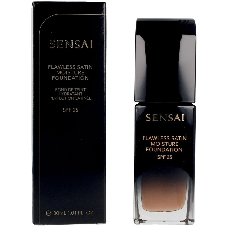 flawless satin foundation SPF25 206-brown beige 30 ml