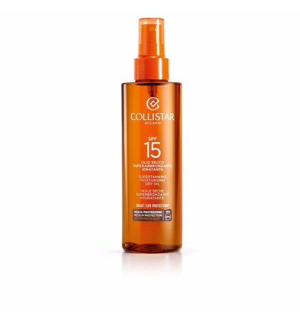 Moisturizing Super Tanning DRY OIL SPF15 200 ml - Collistar -