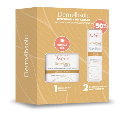 AVENE DERMABSOLU ESSENTIAL DAY CREAM + YOUTH EYE CREAM SET 2 pz