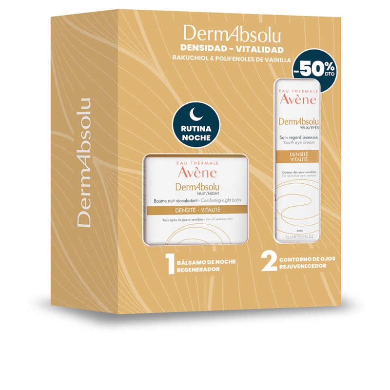 Avène DERMABSOLU COMFORTING NIGHT BALM + YOUTH EYE CREAM SET 2 pc