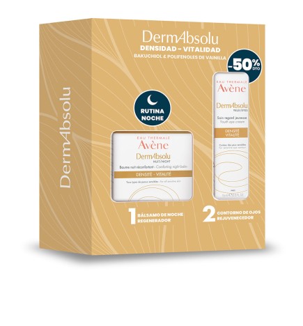 Avène DERMABSOLU COMFORTING NIGHT BALM + YOUTH EYE CREAM SET 2 pc