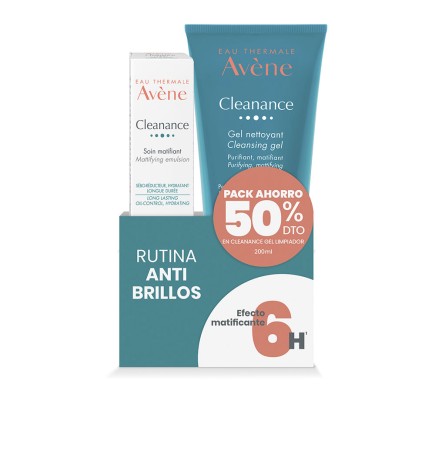 Avène CLEANANCE MAT SEBORREGULATOR + CLEANSING GEL SET