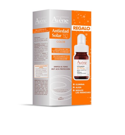 Avène ANTI-AGING SOLAR WITH COLOR SPF50+ SET