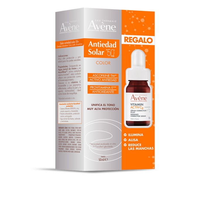 ANTI-AGING SOLAR WITH COLOR SPF50+ SET