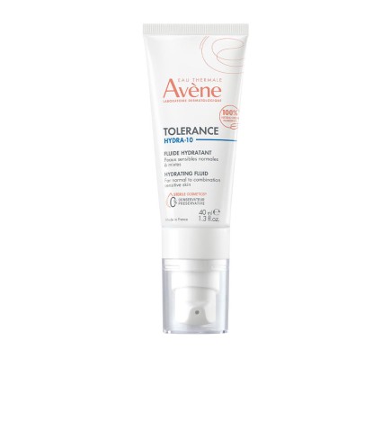 Avène TOLERANCE HYDRA-10 fluide hydratant normal to sensitive skins 40ml