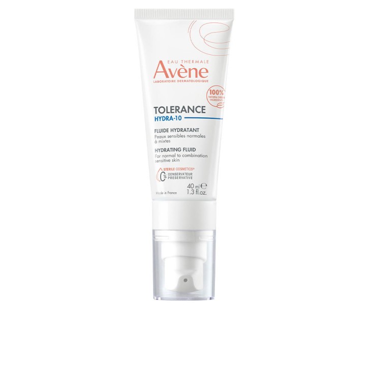 TOLERANCE HYDRA-10 fluide hydratant normal to sensitive skins 40ml