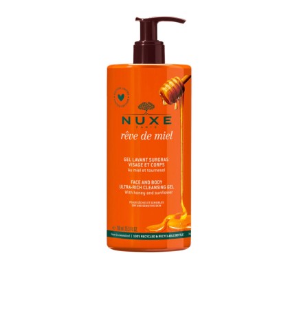 Nuxe RÊVE DE MIEL dermatological cleansing gel 750 ml