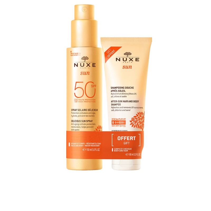 Nuxe NUXE SUN DELICIOUS FACE & BODY SPRAY SPF50 SET 2 pcs