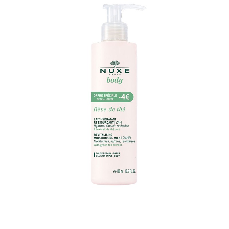 Nuxe RÊVE DE THÉ leche hidratante revitalizante 24h 400 ml
