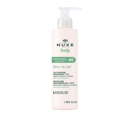 Nuxe RÊVE DE THÉ leche hidratante revitalizante 24h 400 ml