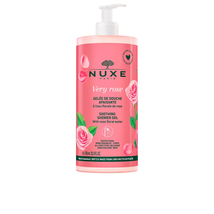 VERY ROSE calming shower gel 750 ml