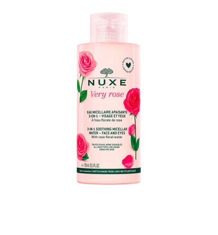 Nuxe VERY ROSE 3in1 Soothing Micellar Water for All Skin 750 ml