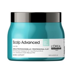 SCALP ADVANCED anti-oiliness 2-in1 shampoo & mask deep purifer clay 500 ml