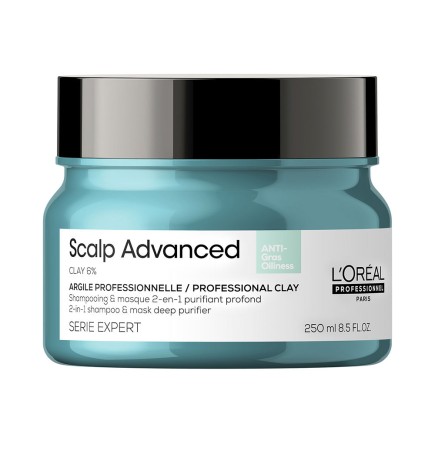L'Oréal Professionel SCALP ADVANCED 2-in-1 shampoo & mask deep purifier 250 ml