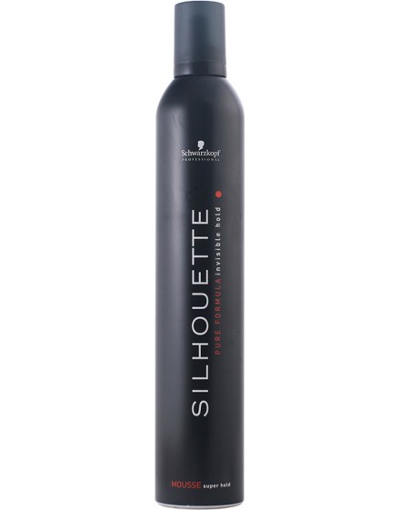 SILHOUETTE super hold mousse 500 ml - Schwarzkopf Professional