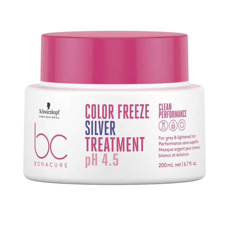 Schwarzkopf Professional BC COLOR FREEZE silver treatment 200 ml