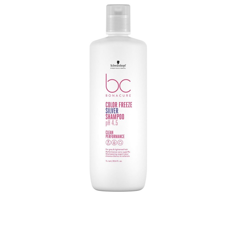 Schwarzkopf Professional BC COLOR FREEZE silver shampoo 1000 ml