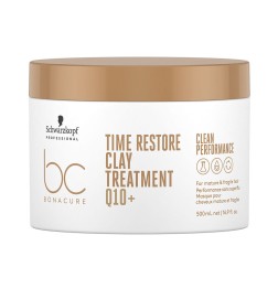 Schwarzkopf Professional BC TIME RESTORE Q10+ clay treatment 500 ml
