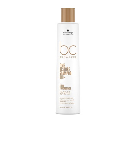 Schwarzkopf Professional BC TIME RESTORE Q10+ champú 250 ml