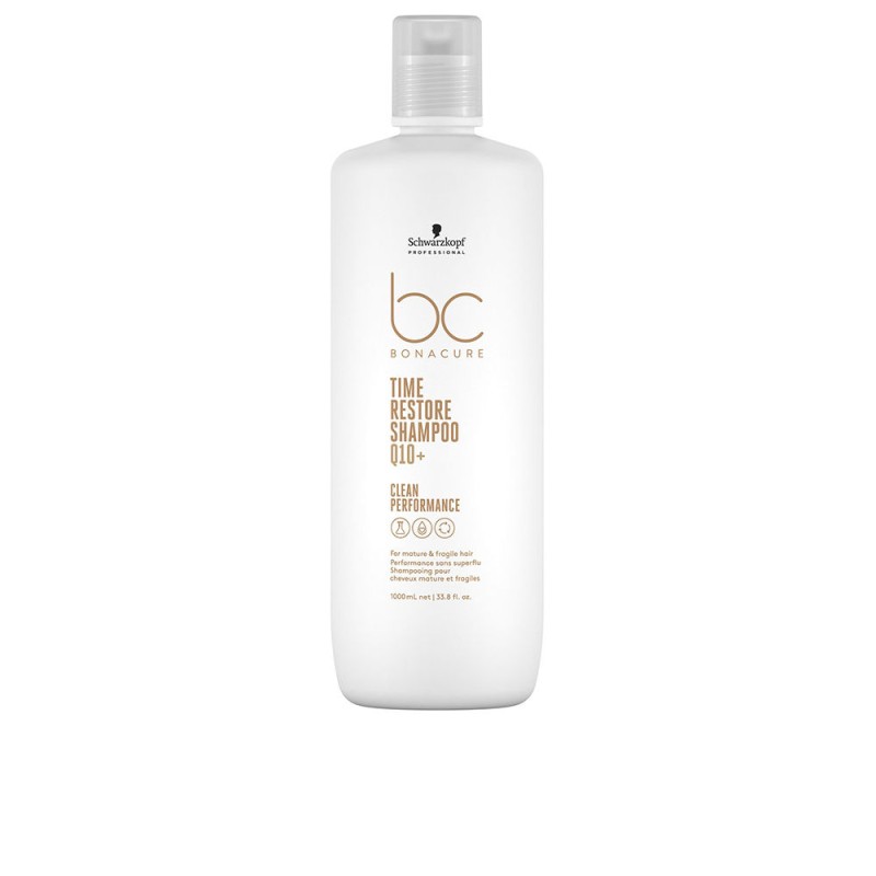 Schwarzkopf Professional BC TIME RESTORE Q10+ champú 1000 ml