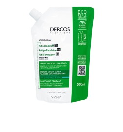 Vichy DERCOS anti-dandruff shampoo for normal to oily hair ecorefill 500 ml