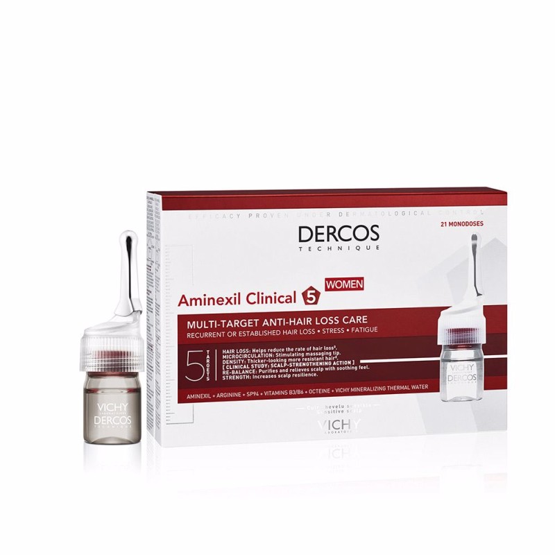 Vichy DERCOS aminexil clinical soin traitant anti-chute 21 x 6 ml
