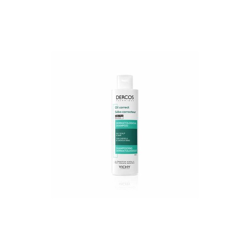 Vichy DERCOS sebum control shampoo for oily hair 200 ml