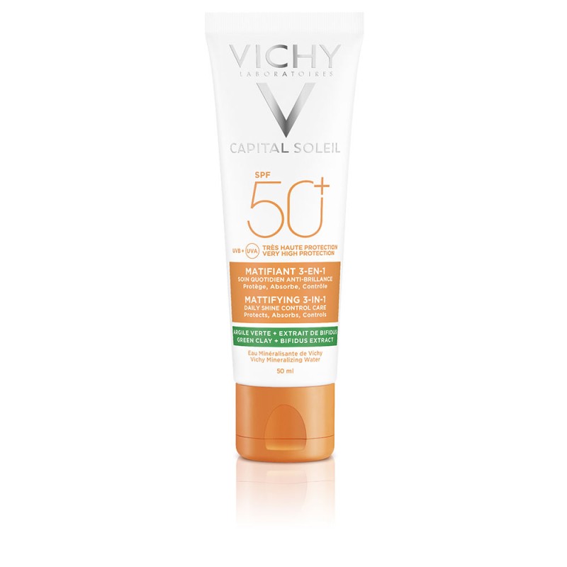 Vichy CAPITAL SOLEIL matifiant 3-en-1 SPF50+ 50 ml