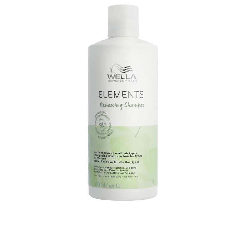 Wella Professionals ELEMENTS Gentle Renewing Shampoo Without Sulfates All Hair Types 500 ml