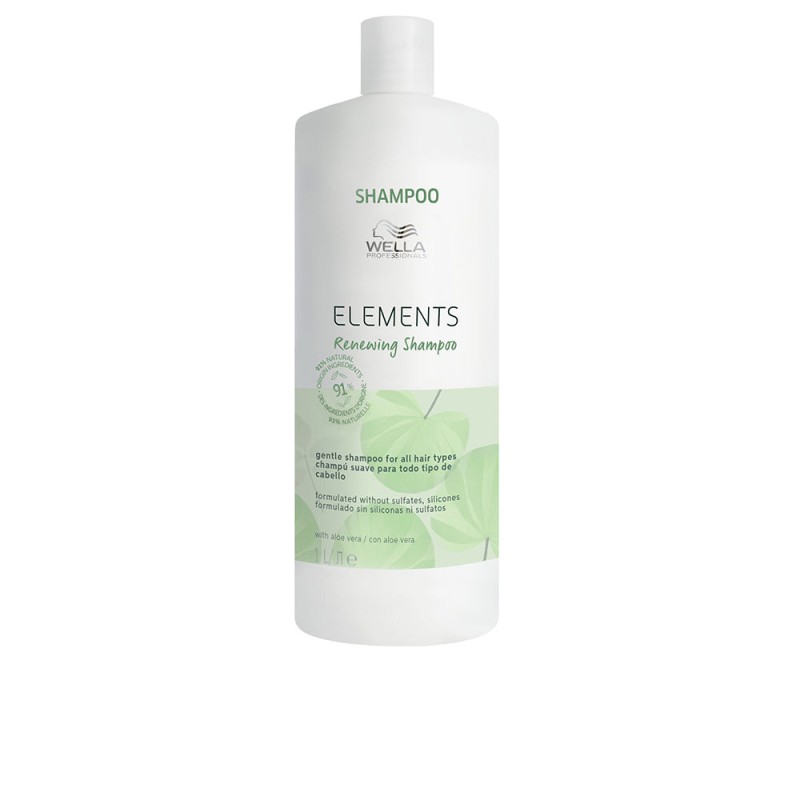 Wella Professionals ELEMENTS Gentle Renewing Shampoo Without Sulfates All Hair Types 1000 ml