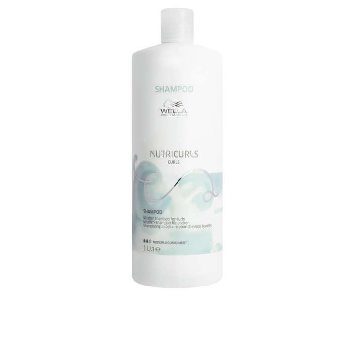 NUTRICURLS Micellar Shampoo for Hair with Curls and Waves 1000 ml
