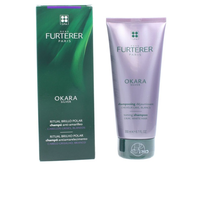 Rene Furterer OKARA SILVER anti-yellowing shampoo 200 ml