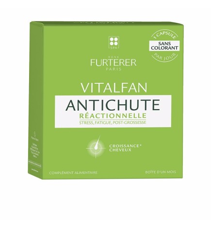 Rene Furterer VITALFAN dietary supplement for hair loss react 30 u