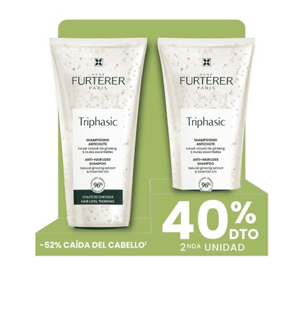 Rene Furterer TRIPHASIC ANTI-HAIR LOSS SHAMPOO SET 2 x 200 ml