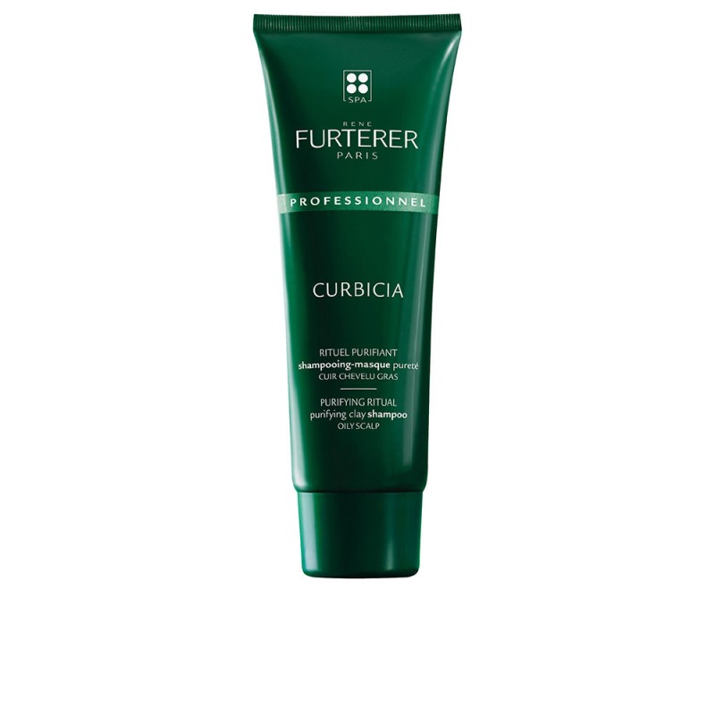 Rene Furterer PROFESIONAL CURBICIA oily scalp purifying clay shampoo 250 ml