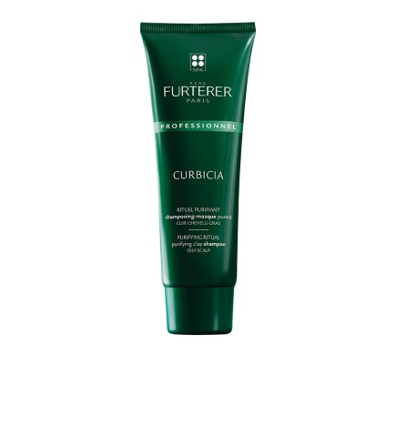 Rene Furterer PROFESIONAL CURBICIA oily scalp purifying clay shampoo 250 ml