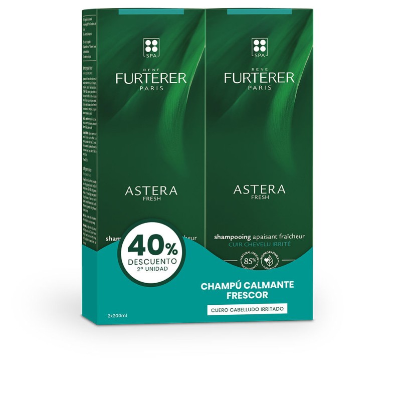 Rene Furterer ASTERA FRESH SOOTHING FRESH SHAMPOO SET 2 x 200 ml