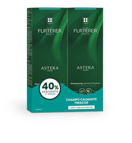 Rene Furterer ASTERA FRESH SOOTHING FRESH SHAMPOO SET 2 x 200 ml