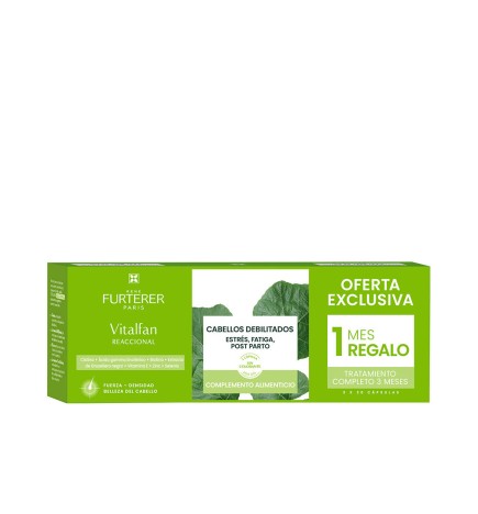 Rene Furterer VITALFAN DIETARY SUPPLEMENT FALL SET 3 x 30 capsules
