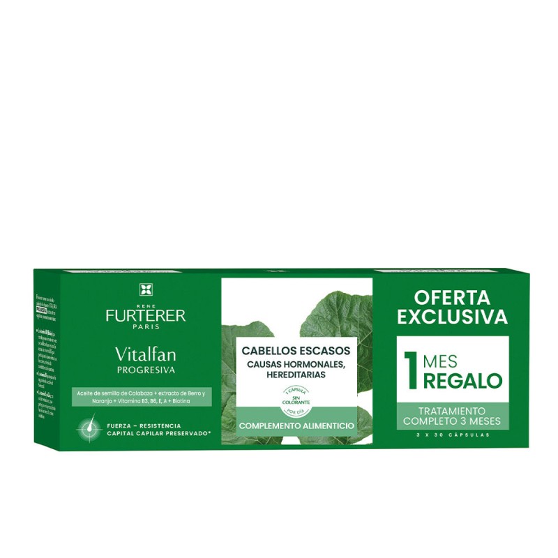Rene Furterer VITALFAN PROGRESSIVE FALL dietary supplement 3 x 30 capsules