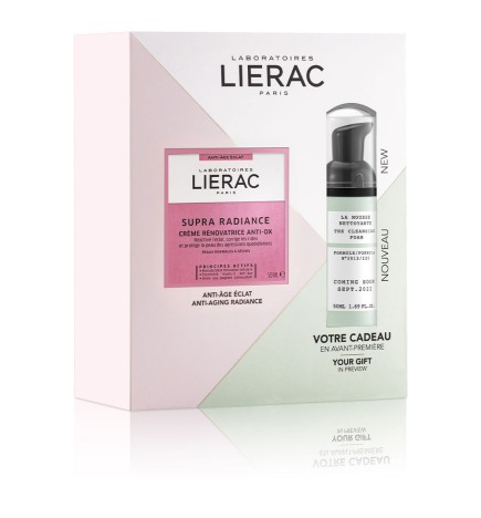 Lierac SUPRA-RADIANCE ANTI-OX RENEWING CREAM SET 2 pcs
