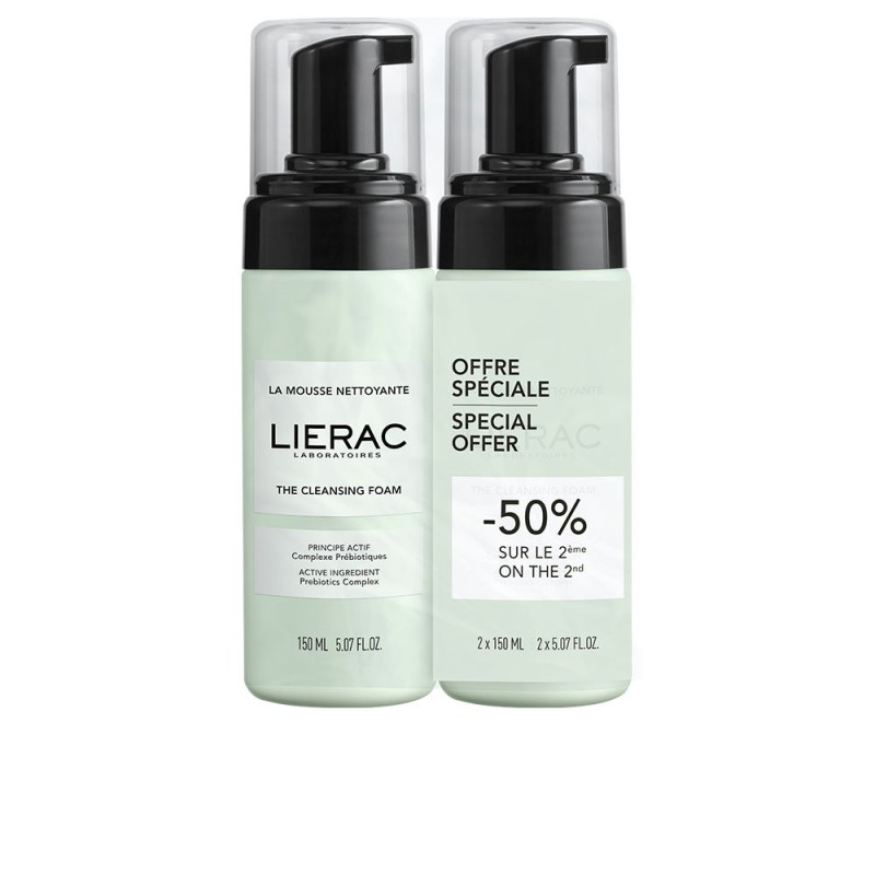 Lierac MAKE-UP REMOVER CLEANSING FOAM pack 2 x 150 ml