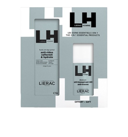 Lierac HOMME GLOBAL ANTI-AGING FLUID SET 2 pcs