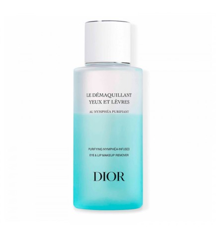 DIOR LE DEMAQUILLANT YEUX ET LEVRES WITH PURIFYING WHITE WATER LILY 125ml