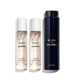 Chanel BLEU PARFUM twist and spray Refillable botlle - 3x20ml