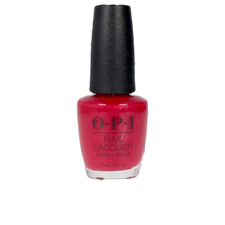 NAIL LACQUER Nail polish lasting up to 7 days Opi red 15 ml