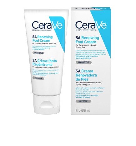 Cerave SA RENEWING FOOT CREAM for extremely dry, rough skin 88 ml