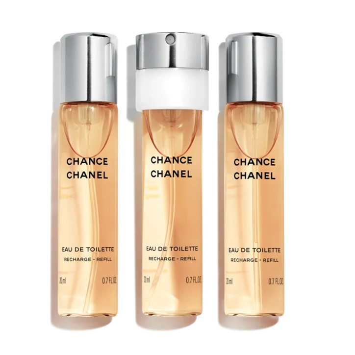 CHANCE Eau de Toilette spray twist and spray REFILL - 3x20 ml CHANCE Eau de Toilette spray twist and spray REFILL - 3x20 ml