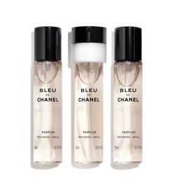 Chanel BLEU PARFUM Twist and Spray REFILL - 3x20ml